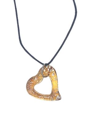 Collar cristal con cordón